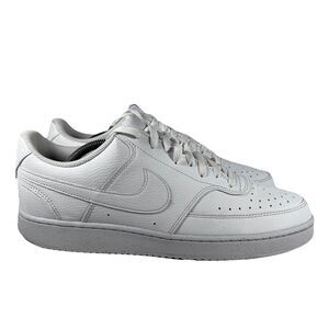 Nike Court Vision Next Nature Triple White Athletic Shoes Sneakers Men's 12